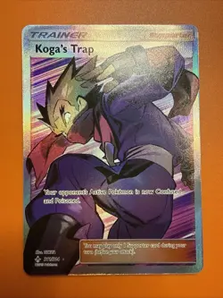 Pokemon TCG Koga's Trap (Full Art) 211/214 Unbroken Bonds Holo NM Free Shipping! - Image 2