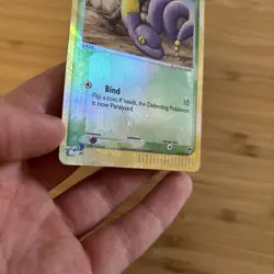 Pokemon Ekans Card 64/100 Reverse Holo EX Sandstorm Foil Vintage 2003 WOTC MP - Image 3