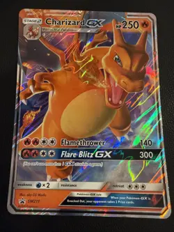 Charizard GX - SM211 - Oversized Jumbo Promo Ultra Rare Card - C - LP - Image 1