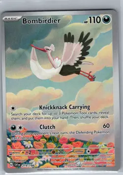 Bombirdier - 219/198 SV01: Scarlet & Violet Base Set - Pokemon Card - NM - Image 1