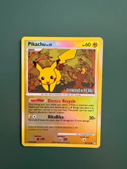 LP/NM Pikachu 94/123 Diamond & Pearl Promo Holo Rare Pokemon Card DPBP#026 - Image 1