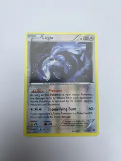 Pokemon Card Lugia 78 XY: Fates Collide Lightly Played Holofoil - Image 1