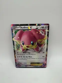Audino EX 84/124 XY 2016 Fates Collide Pokemon TCG Card NM - Image 1