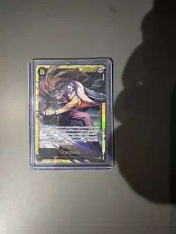 One Piece TCG OP14-120 Crocodile SEC Card Game CCG English - Image 1