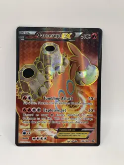 Camerupt EX - 146/160 - Pokemon Primal Clash Full Art Ultra Rare Card LP - Image 1