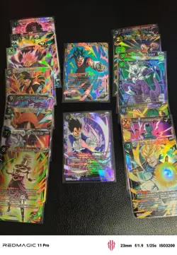 Dragon Ball Super TCG Fearsome Rivals SR Lot (18 Cards) Super Rare NM - Image 1