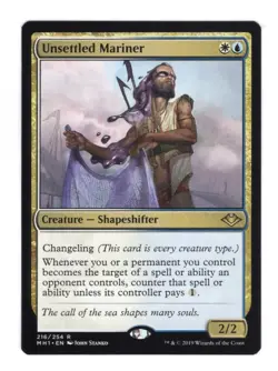 MTG English Unsettled Mariner NM Modern Horizons - Image 1