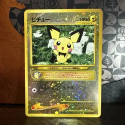 Pichu No.172 Neo2 Japanese Reverse Foil Promo Holo Pokemon Card MP US Seller - Image 1