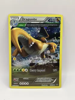 Dragonite 52/108 Holo Pokemon Card Roaring Skies 2015 TCG - Image 1
