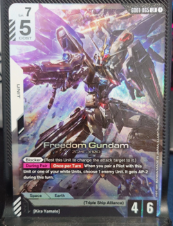 Freedom Gundam - GD01-065 LR - Newtype Rising - Gundam TCG Card Game - Image 1