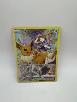 Eevee Brilliant Stars Trainer Gallery #TG11 Holo Ultra Rare Pokemon Card T3-695 - Image 1