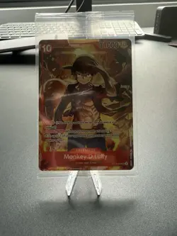 Sealed Monkey.D.Luffy ST10-006 SR Treasure Booster Set Promo One Piece Card Game - Image 3