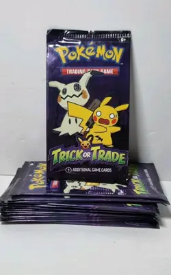 14 X Sealed Packs Pokemon Trick or Trade 2023 Halloween Cards - Image 1