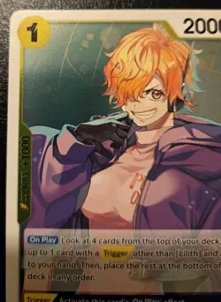 Lilith OP13-113 Foil Rare Carrying On His Will One Piece Card Game - Image 2