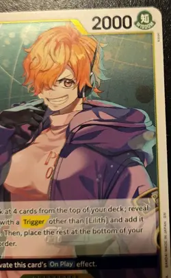 Lilith OP13-113 Foil Rare Carrying On His Will One Piece Card Game - Image 3