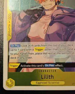 Lilith OP13-113 Foil Rare Carrying On His Will One Piece Card Game - Image 4