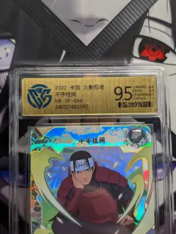 Hashirama Senju (1st Hokage) - SP-066 - Graded 9.5 - Naruto Kayou CCG TCG Card - Image 3