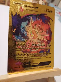 Charizard V Smp 26-43 Gold Foil Pokemon Card - Image 1