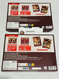 LOT OF 2 Bandai One Piece Card Game Illustration Box vol. 5 New Sealed Ships NOW - Image 2