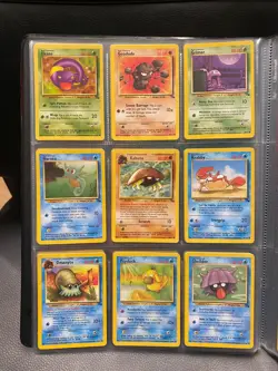 NEAR MINT - Jungle and Fossil Set 1999 WOTC Pokemon Cards Bundle No Duplicates - Image 1