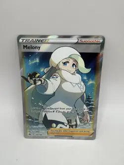 Melony (Full Art) 195/198 Ultra Rare SWSH06: Chilling Reign Pokemon Card - Image 1