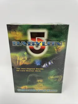 Babylon 5 The Great War CCG Card Game - Non-Aligned Worlds 60 Card Starter Deck - Image 1