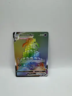 Pokemon Card - Alcremie VMAX Shining Fates 073/072 Secret Rare SWSH Rainbow Holo - Image 1