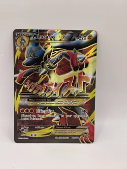 Pokemon Card - M Lucario EX 55a/111 Furious Fists (Full Art) Ultra Rare Holo - Image 1