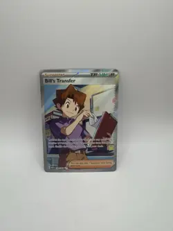 Pokemon Card - Bill's Transfer Scarlet and Violet 151 194/165 Ultra Rare SV Holo - Image 1