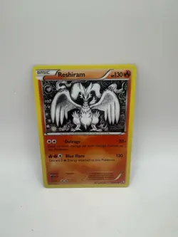 Pokemon TCG Black & White Legendary Treasures - Reshiram #28/113 Rare Holo Card - Image 1