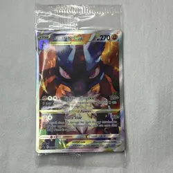 Pokemon TCG Lucario VSTAR SEALED Sword & Shield Black Star Promo Card SWSH291 A - Image 1