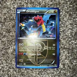 Pokemon Card Druddigon Plasma Storm Cracked Ice Holo Rare 94/135 Trading Card - Image 1