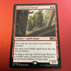 MTG 1x Conspicuous Snoop # 139 Core Set 2021 M21 Magic the Gathering Card x1 NM - Image 2