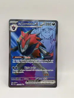 Pokemon TCG - N's Zoroark EX Holo Ultra Rare Card 175/159 Sv09 - M/NM - Image 1