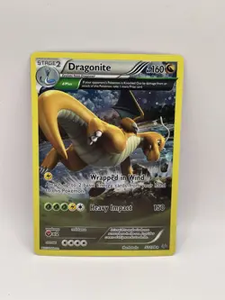 Pokemon TCG Dragonite Holo Card Roaring Skies 52/108 A - Image 1