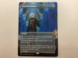 MTG Dominaria Remastered URZA’S INCUBATOR Borderless NM (3126) Graded Power - Image 1