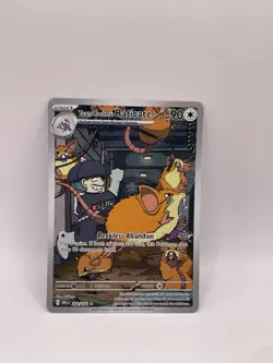 2025 Pokemon SV Destined Rivals Team Rocket's Raticate #202/182 - Image 1
