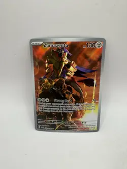 2025 Pokemon SV Destined Rivals DRI EN Zamazenta #201/182 - Image 1