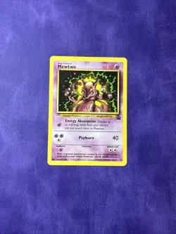 Pokemon TCG Mewtwo 14 Black Star Promo Card - Image 1