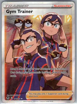 Gym Trainer (Full Art) 191/195 SWSH12: Silver Tempest - Pokemon Card - NM - Image 1