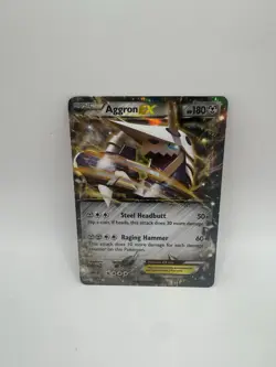 Aggron EX 93/160 - Holo Ultra Rare - XY Primal Clash - Pokemon - Near Mint (NM) - Image 1