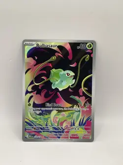 Bulbasaur 133/132 Mega Evolutions Illustration Rare Pokemon TCG NM - Image 1