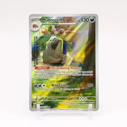 Mabosstiff - 218/198 Scarlet & Violet ART RARE Pokemon - NM/MINT - Image 1