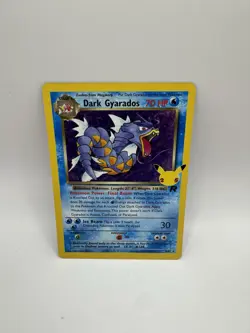 Dark Gyarados 8/82 Celebrations: Classic Collection Holo Pokemon TCG - NM - Image 1