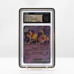 Pokemon Alakazam ex Holo #50 Pokemon 151 Promo 2023 - CGC 10 PRISTINE - Image 1