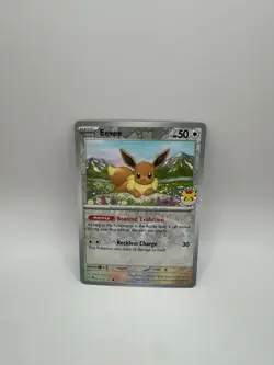 Eevee - (Pokemon Day 2025) (Reverse Cosmos Holo) 074/131 NM - Image 1