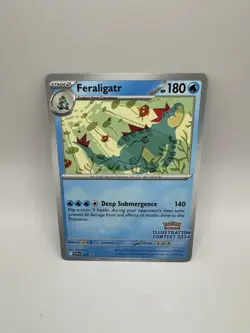 Feraligatr SVP 213 Promo Illustration Contest 2024 Pokemon TCG - Image 1