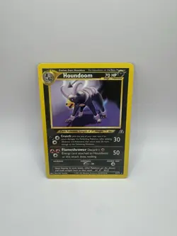 Houndoom 23/75 Neo Discovery Regular rare Pokemon TCG LP-MP - Image 1