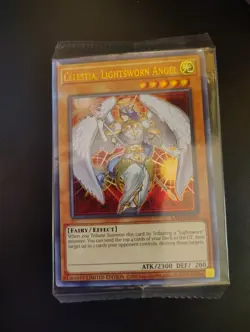 Yugioh Celestia, Lightsworn Angel LART-EN036 Lost Art Ultra Rare Sealed - Image 1