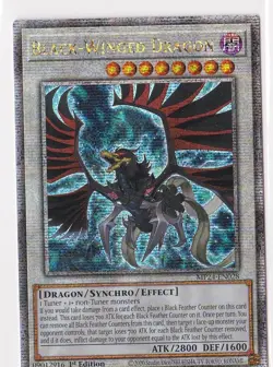 Yu-Gi-Oh! TCG 1x QCR Black-Winged Dragon MP24-EN028 x1 YUGIOH! NM - Image 2